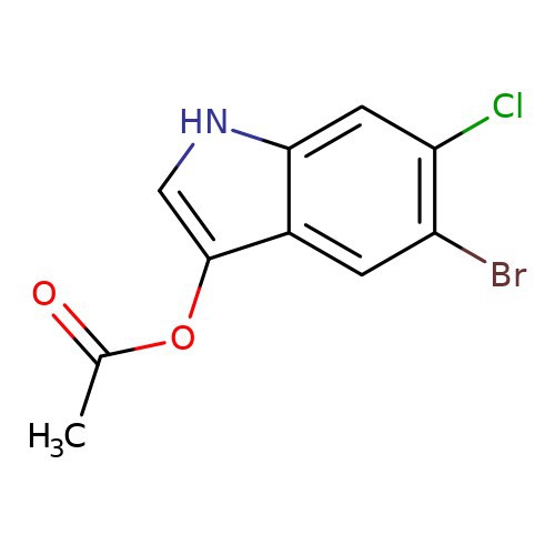 CAS:102185-48-8|5-Bromo-6-Xloro-3-Indolil asetat