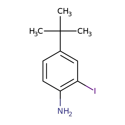 CAS:128318-63-8|4-tert-Butil-2-yodo-anilin