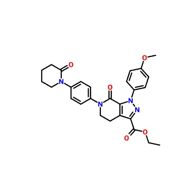 CAS 503614-91-3|1-(4-Metoksifenil)-7-okso-6-[4-(2-oksopiperidin-1-il)fenil]{{8} },5,6,7-tetrahidro-1H-pirazolo[3,4-c]piridin-3-karboksilik kislota etil efir