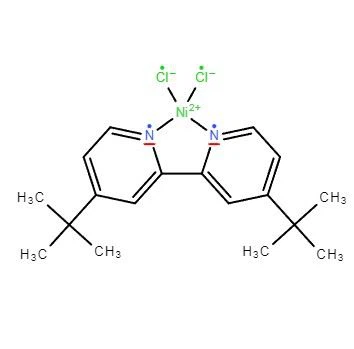 CAS:1034901-50-2|[4,4′-Bis(1,1-dimetiletil)-2,2′-bipiridin] Nikel (II) Dixlorid