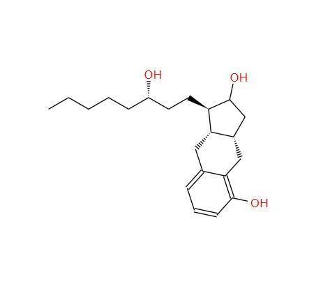 CAS:101692-02-8y(1R,2R,3aS,9aS)-2,3,3a,4,9,9a-Geksagidro-1-[(3S)-3-gidroksioktil] -1H-benz[f]indene-2,5-diol