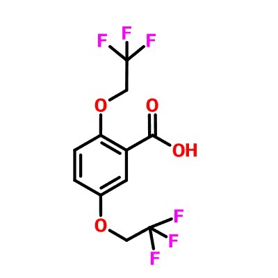 CAS:35480-52-5|2,5-bis(2,2,2-trifloroetoksi)benzoy kislotasi