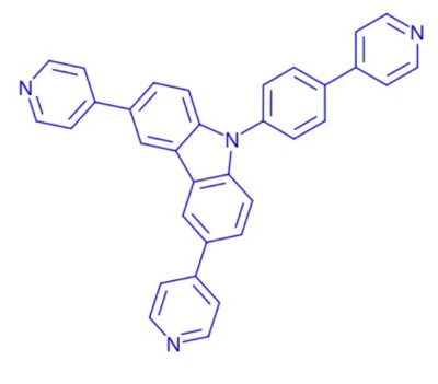 CAS: 1365567 - 83-4|3,6 di-4-piridinil-9 - [4 - piridinil) fenil] -9h-karbazol